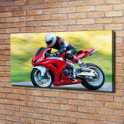 Foto quadro su tela Motocicletta