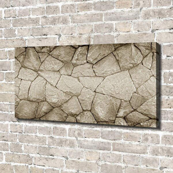 Quadro su tela Muro di pietra