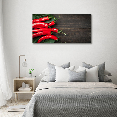 Foto quadro su tela Peperoncini