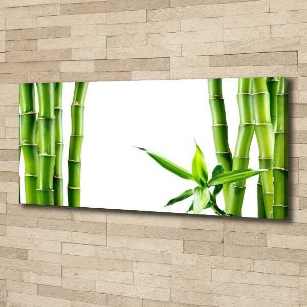 Quadro stampa su tela Bambù