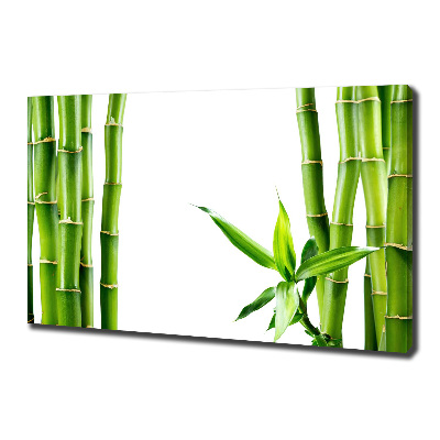 Quadro stampa su tela Bambù