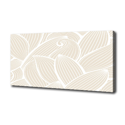 Quadro stampa su tela Motivo a foglie