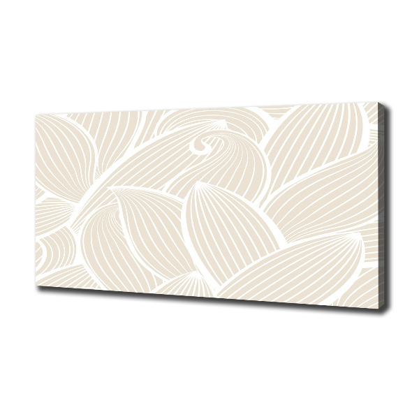Quadro stampa su tela Motivo a foglie