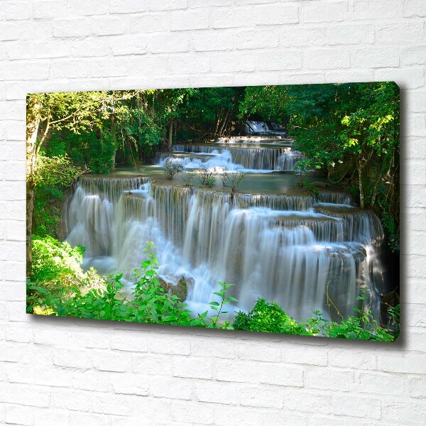 Foto quadro su tela Cascata