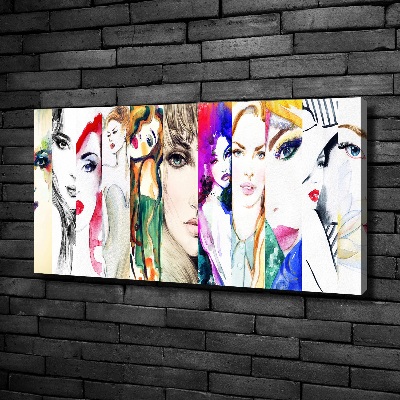 Foto quadro su tela Ritratti femminili