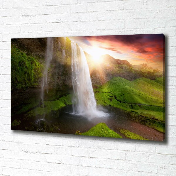 Quadro su tela Cascata