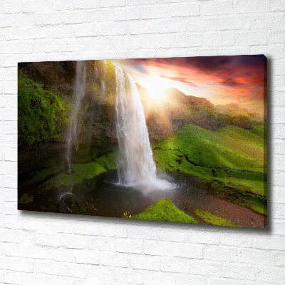 Quadro su tela Cascata