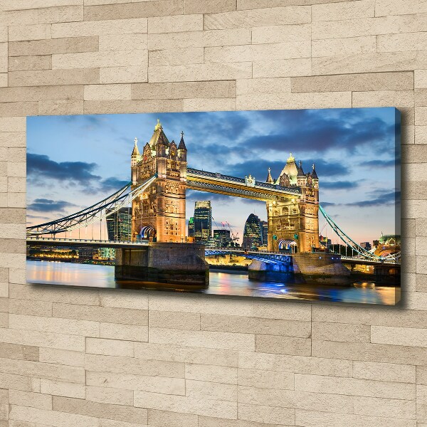 Foto quadro su tela Tower Bridge di Londra