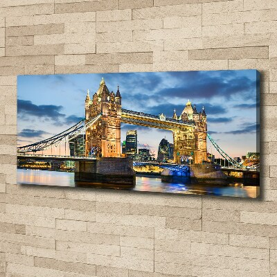 Foto quadro su tela Tower Bridge di Londra