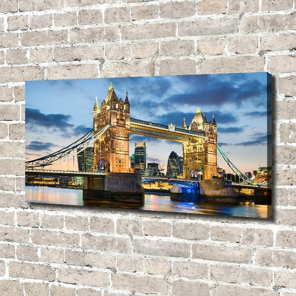Foto quadro su tela Tower Bridge di Londra