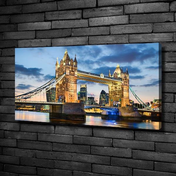 Foto quadro su tela Tower Bridge di Londra