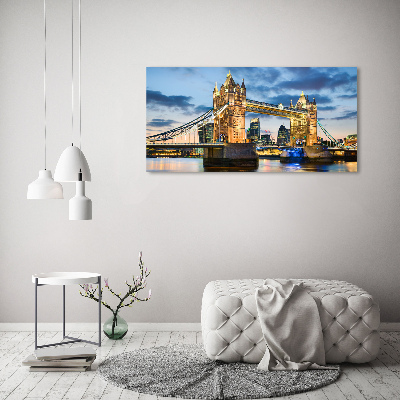 Foto quadro su tela Tower Bridge di Londra