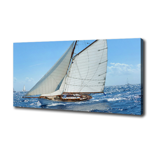 Quadro stampa su tela Yacht
