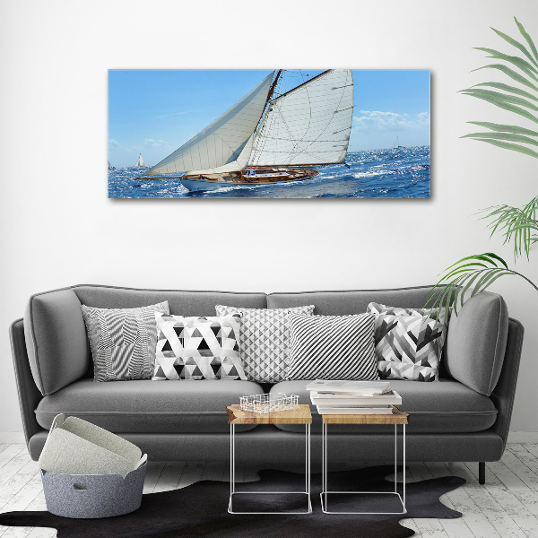 Quadro stampa su tela Yacht