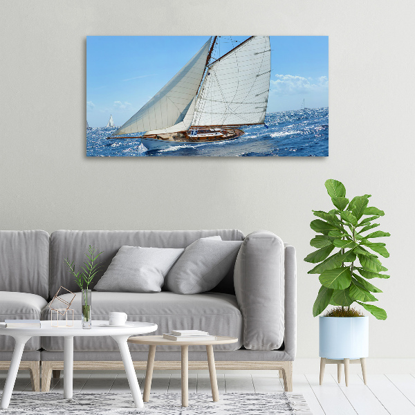 Quadro stampa su tela Yacht