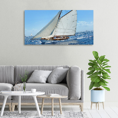 Quadro stampa su tela Yacht
