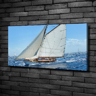 Quadro stampa su tela Yacht