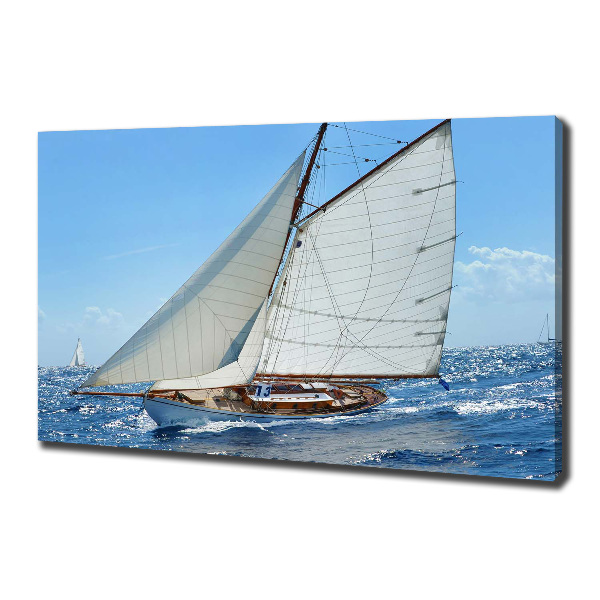 Quadro stampa su tela Yacht