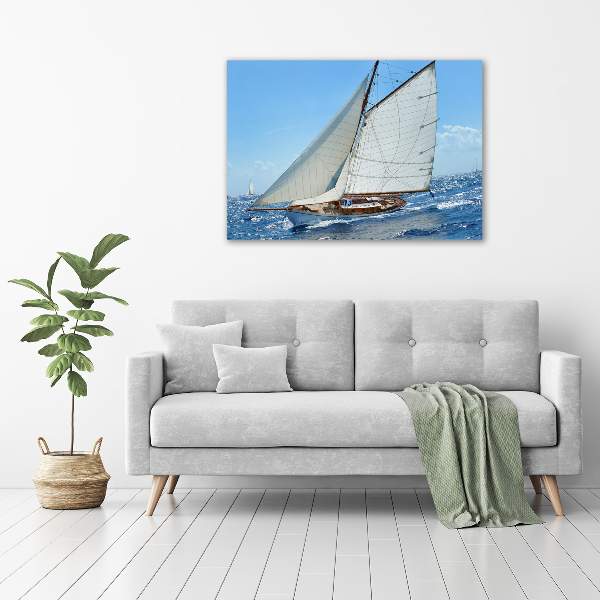 Quadro stampa su tela Yacht