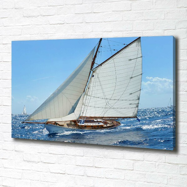 Quadro stampa su tela Yacht