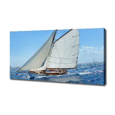 Quadro stampa su tela Yacht