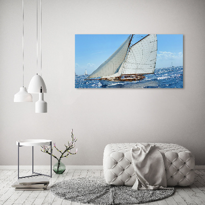 Quadro stampa su tela Yacht