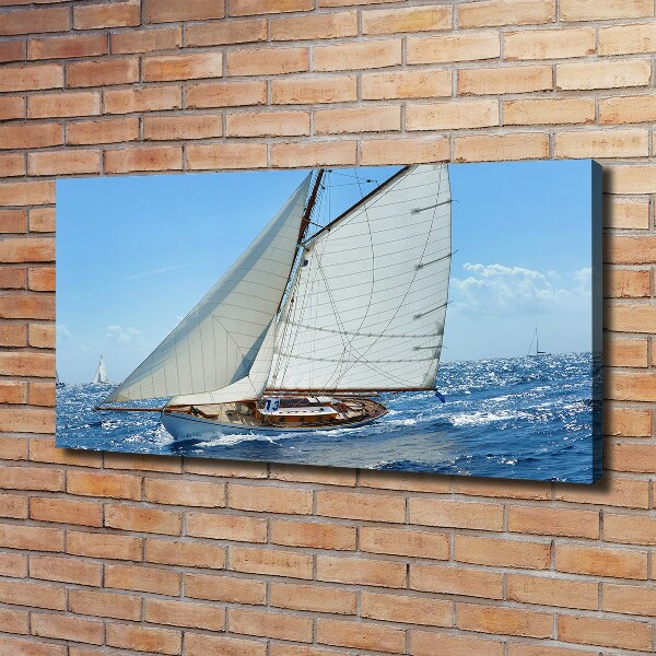 Quadro stampa su tela Yacht
