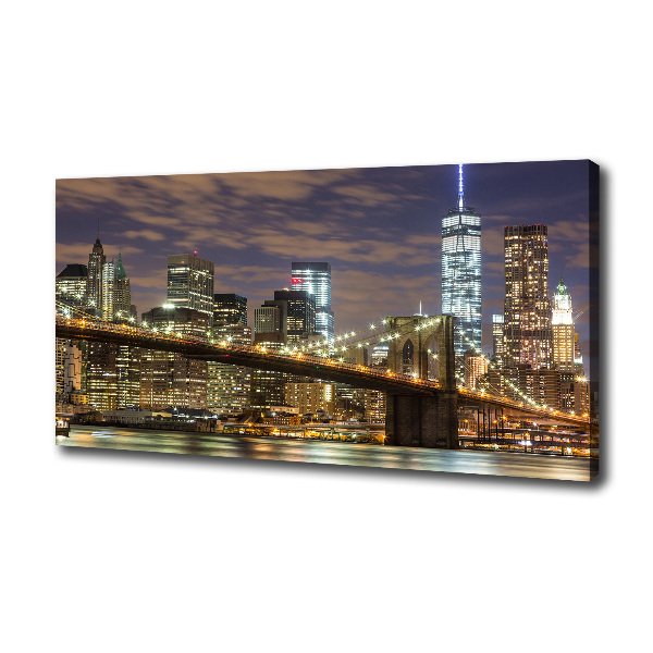 Quadro stampa su tela Ponte di Brooklyn