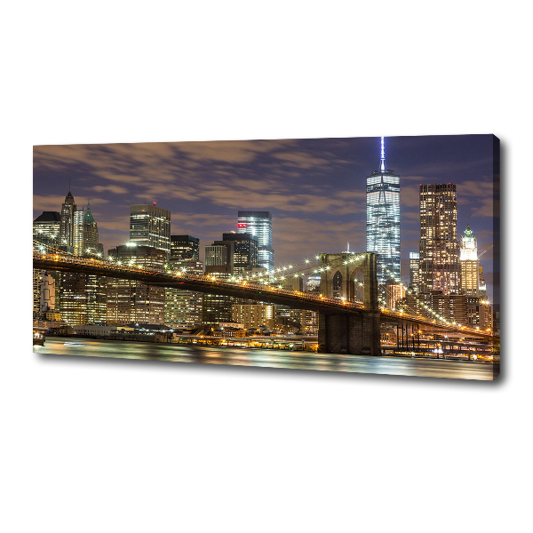 Quadro stampa su tela Ponte di Brooklyn