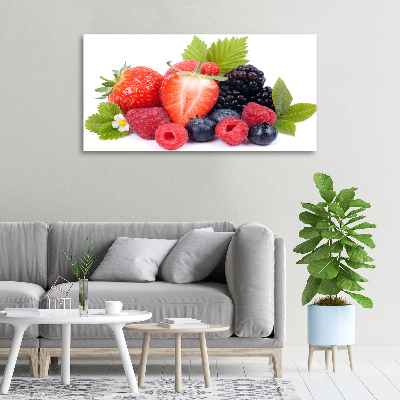 Quadro su tela Frutti di bosco