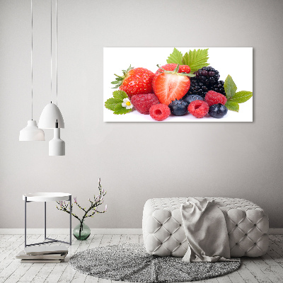 Quadro su tela Frutti di bosco