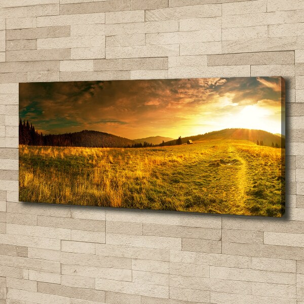 Quadro stampa su tela Panorama dei Monti Tatra