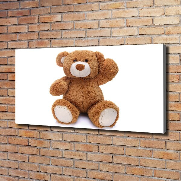 Foto quadro su tela Orsacchiotto di peluche