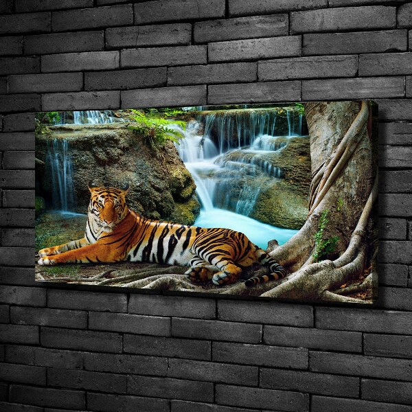 Quadro stampa su tela Cascata della Tigre