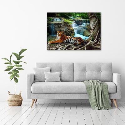Quadro stampa su tela Cascata della Tigre