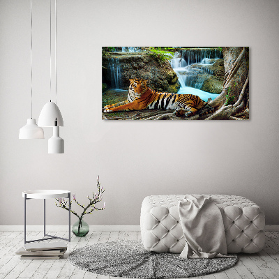 Quadro stampa su tela Cascata della Tigre