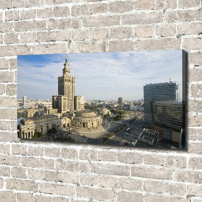 Quadro stampa su tela Palazzo della Cultura