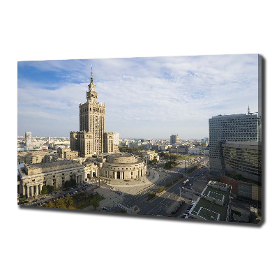 Quadro stampa su tela Palazzo della Cultura