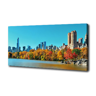 Quadro su tela New York in autunno