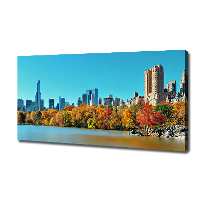 Quadro su tela New York in autunno