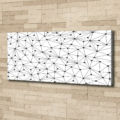 Quadro stampa su tela Linee e cerchi