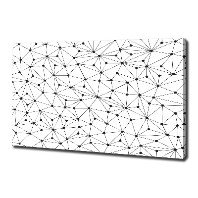 Quadro stampa su tela Linee e cerchi