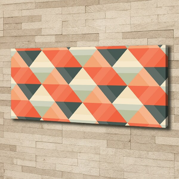 Foto quadro su tela Sfondo geometrico