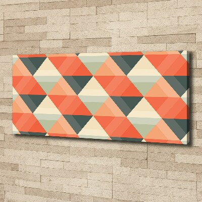 Foto quadro su tela Sfondo geometrico