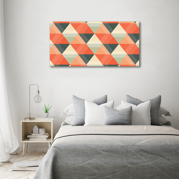 Foto quadro su tela Sfondo geometrico
