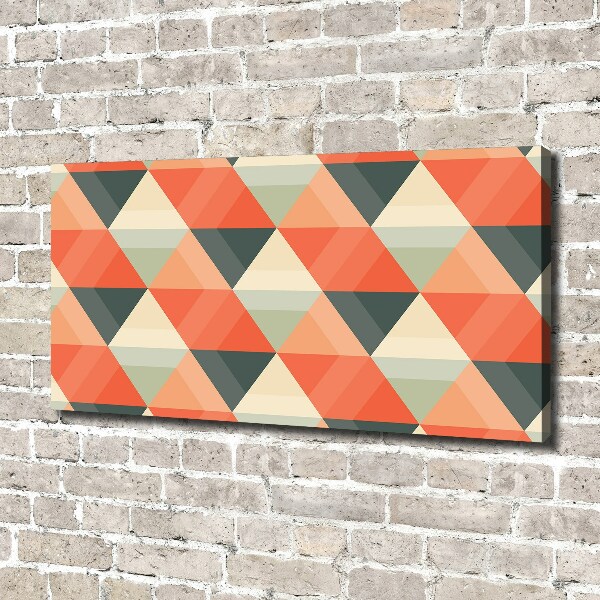 Foto quadro su tela Sfondo geometrico