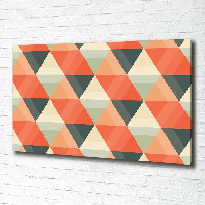 Foto quadro su tela Sfondo geometrico