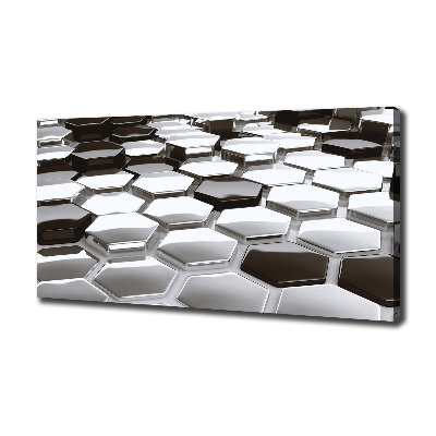 Quadro stampa su tela Astrazione 3D