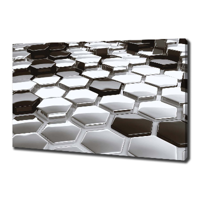 Quadro stampa su tela Astrazione 3D