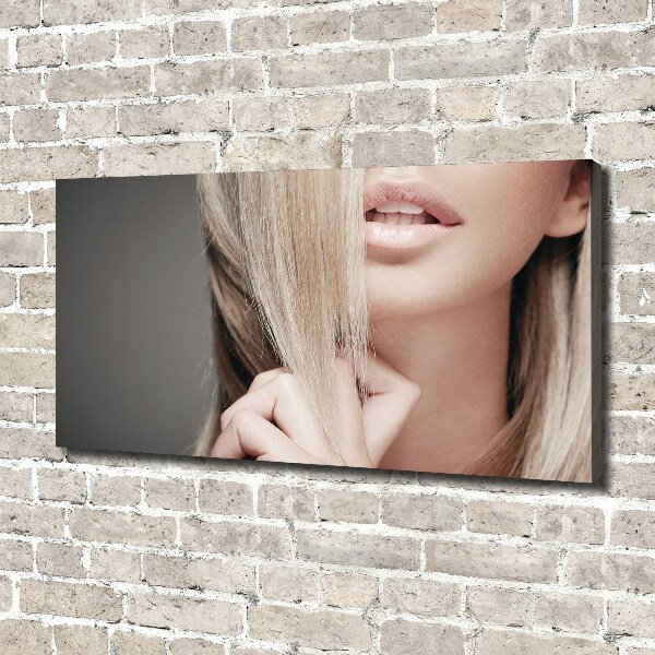 Quadro stampa su tela Bellissima bionda